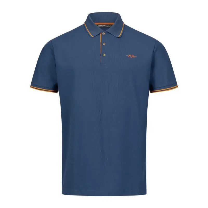 Blaser Herren Polo Shirt 22 Navy Billig