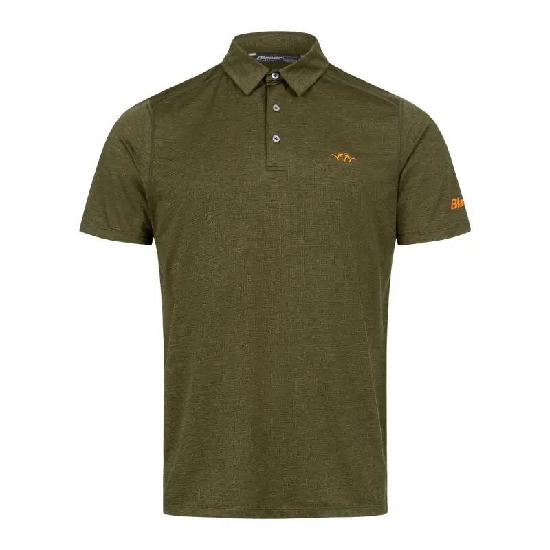 Ausverkauf Blaser Herren Polo Shirt Competition 23 Dunkeloliv