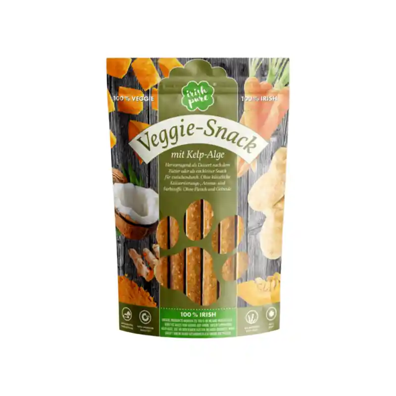 Nur Heute Irish Pure Hundesnack 100 % Veggie Veggie-Snack mit Kelp-Alge