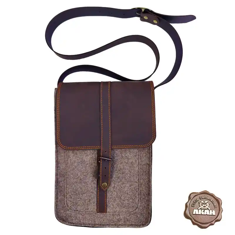 AKAH Jagdtasche aus Wollfilz Letzte Chance