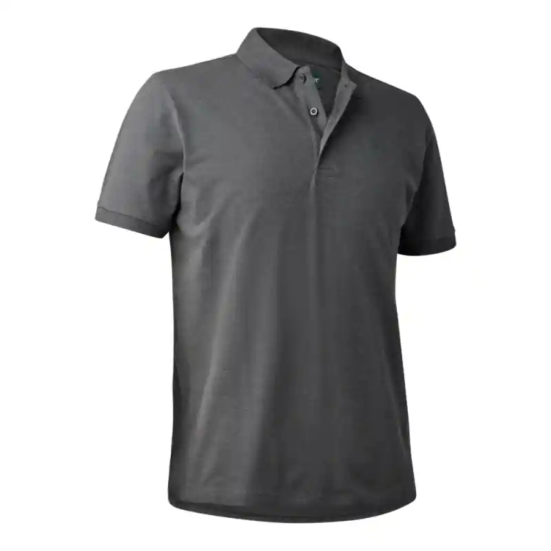 Saisonangebot Deerhunter Herren Poloshirt Dark Grey Melange