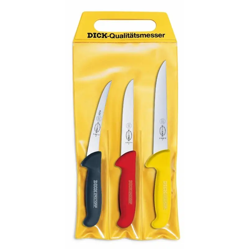Dick Ergogrip Messersatz 3-Teilig Ausbeinmeisterschaft Neuheit