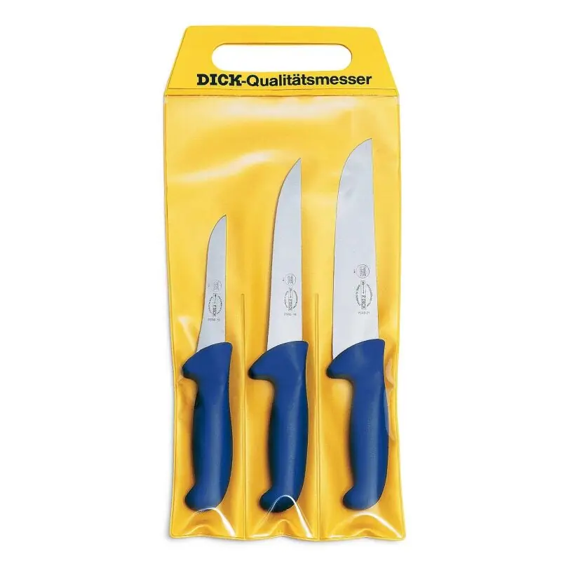 Dick Ergogrip Messerset 3-Teilig Blau Sale