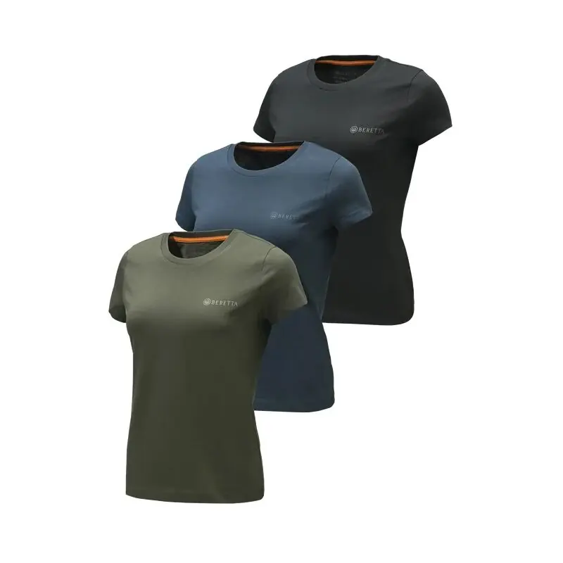 Beretta Damen T-Shirt 3er Set Moss/BluEclipse/Black Jetzt Bestellen
