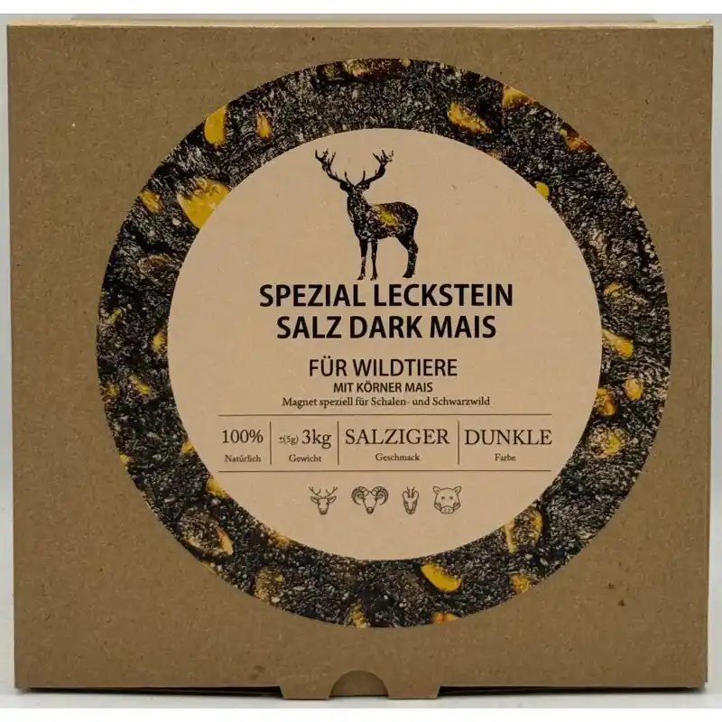 Wildlutscher Wild Leckstein Spezial Dark Salz Mais Meistverkauft