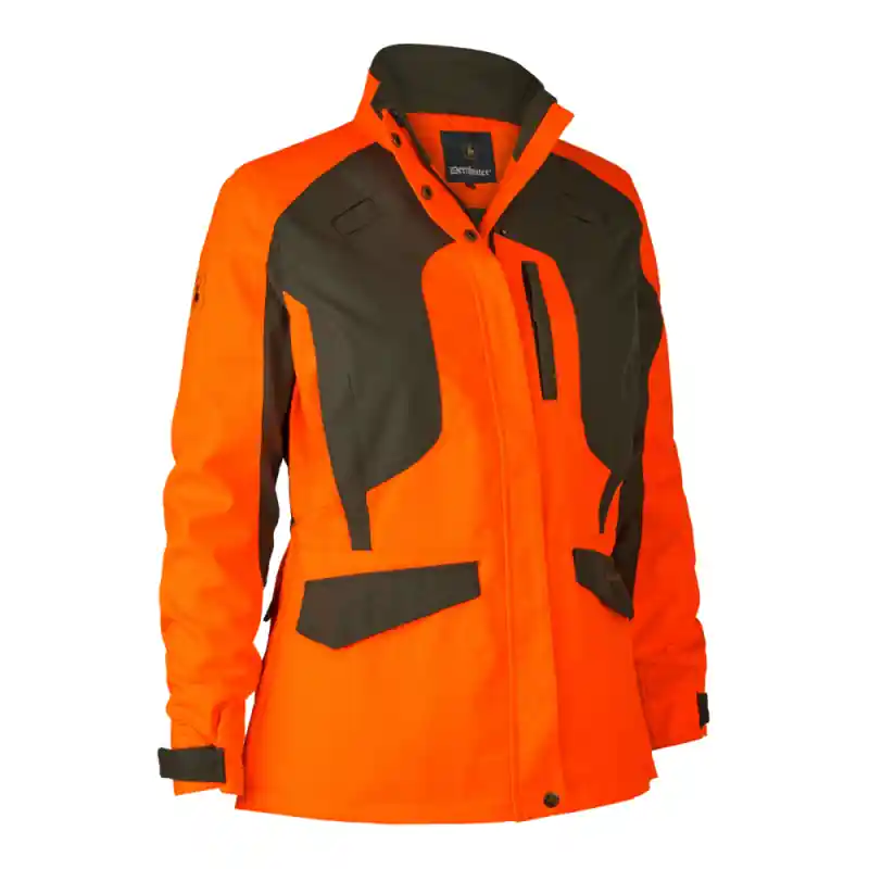 Deerhunter Damen Jacke mit Membran Lady Ann Extreme Orange Preiswert