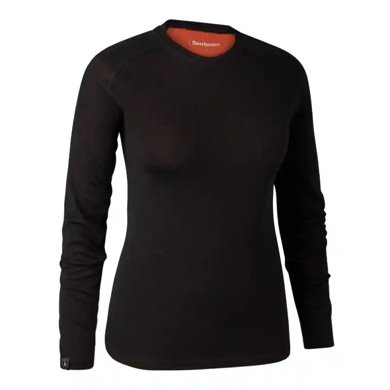 Deerhunter Damen Merino-Unterhemd Lady Quinn Black Oak 34 Beliebt