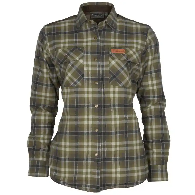 Pinewood Damen Flanellbluse Douglas Rabatt