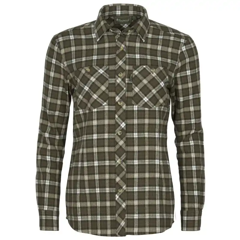 Must-Have Pinewood Damen Flanellbluse Felicia