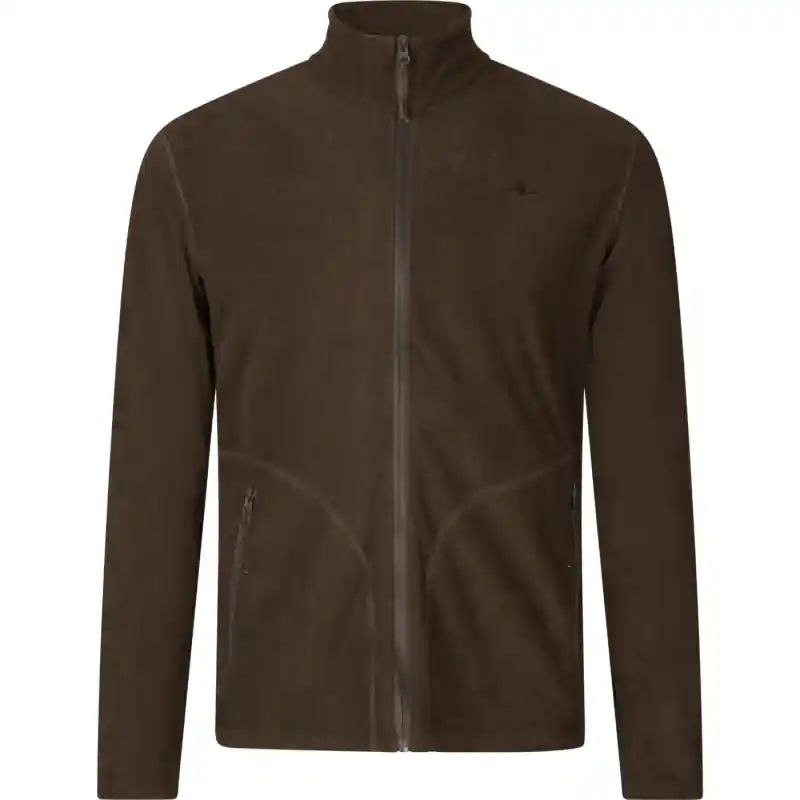 Seeland Herren Fleecejacke Benjamin Dark Brown Markenprodukt