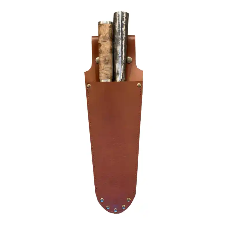 Expressversand Monolith Messerhalter Echtleder Braun