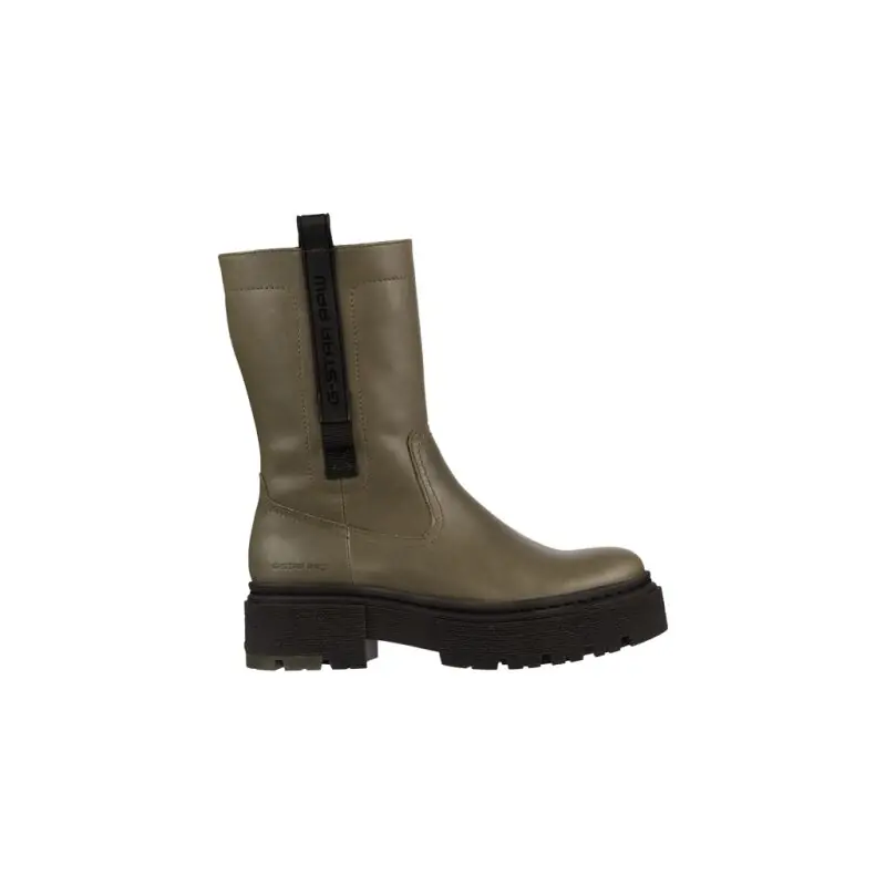 G-Star Damen Boots KAFEY PFM HGH LEA W Oliv Letzte Chance