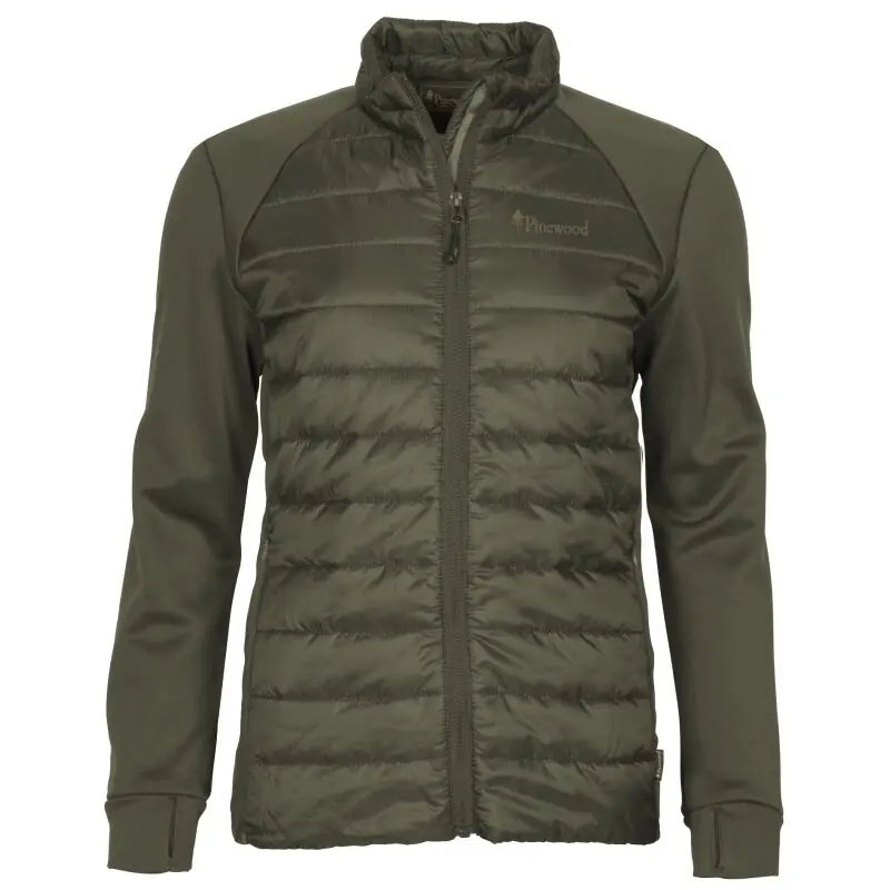 Nur Heute Pinewood Damen Power-Fleecejacke Finnveden Hybrid Olive