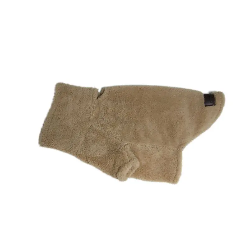 Echt Kentucky Dogwear Hundepullover Teddy Fleece Beige