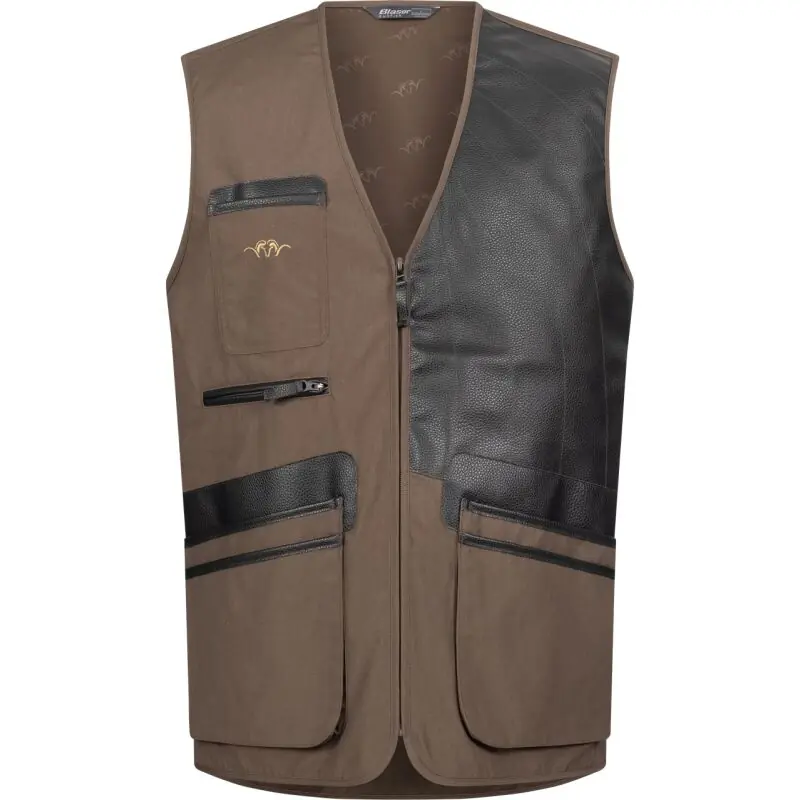 Blaser Ganzjahresschießweste Links Brown Neue Ware