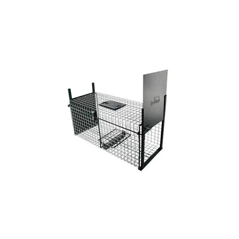 Letzte Chance Horizont Lebendfalle für Kleintiere 2 Klappen 50x20x20cm