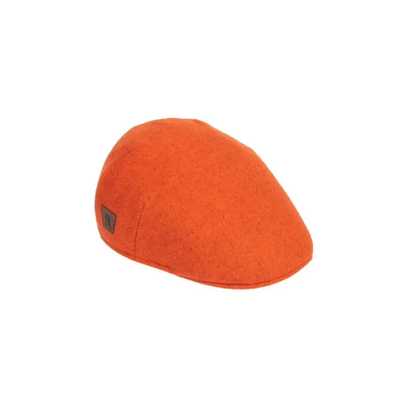 Rascher Schiebermütze Signal-Lodenkappe Prestige orange Neue Ware
