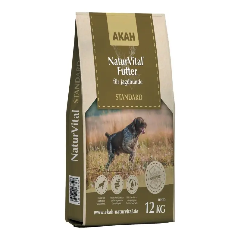 Top-Angebot AKAH Hunde Trockenfutter Natur Vital Standard
