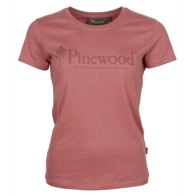 Schneller Versand Pinewood Damen T-Shirt Outdoor Life Pink