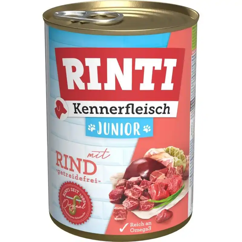 Heißes Angebot Rinti Hunde Nassfutter Dose Kennerfleisch Junior