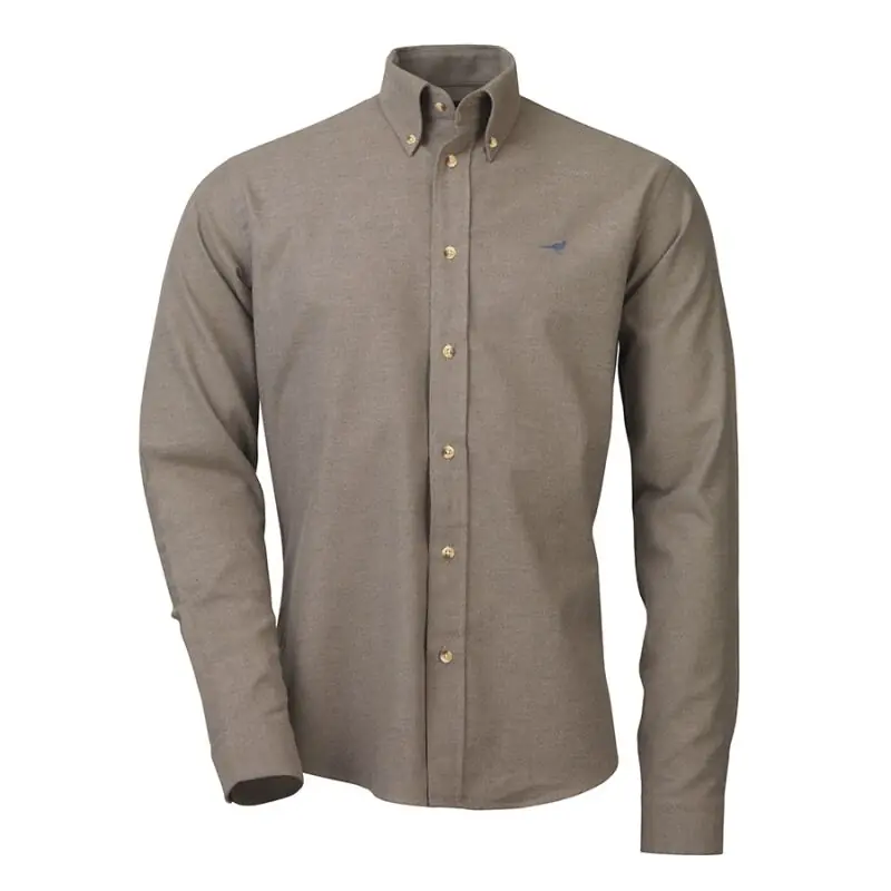 Top-Seller Laksen Herren Hemd Christopher 100% gebürstete Baumwolle