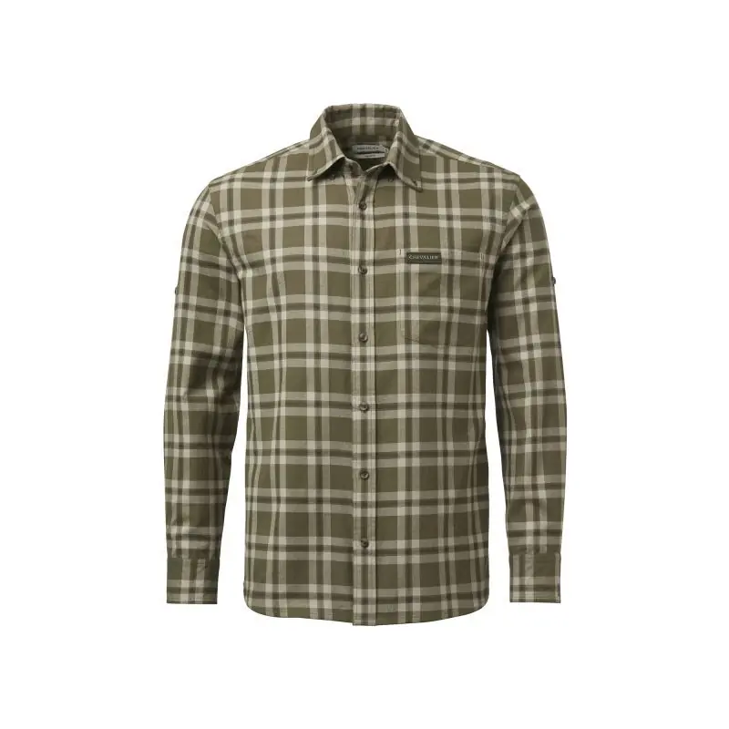 Chevalier Herren Flannel Hemd Teal Light Versand Am Gleichen Tag