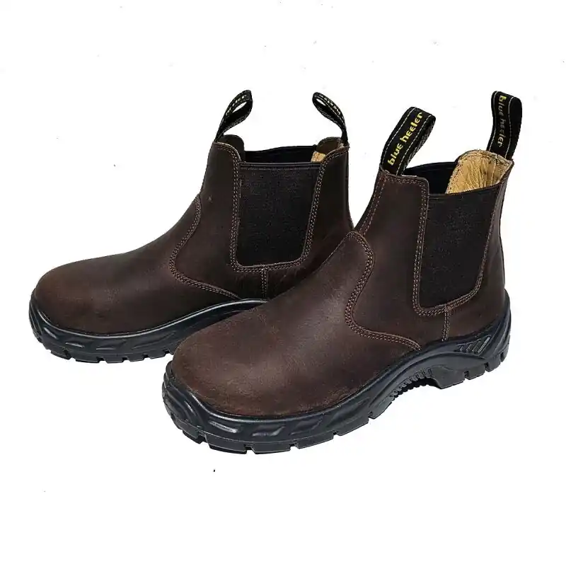 Letzte Chance Blue Heeler Herren Chelsea Boots Mate Braun