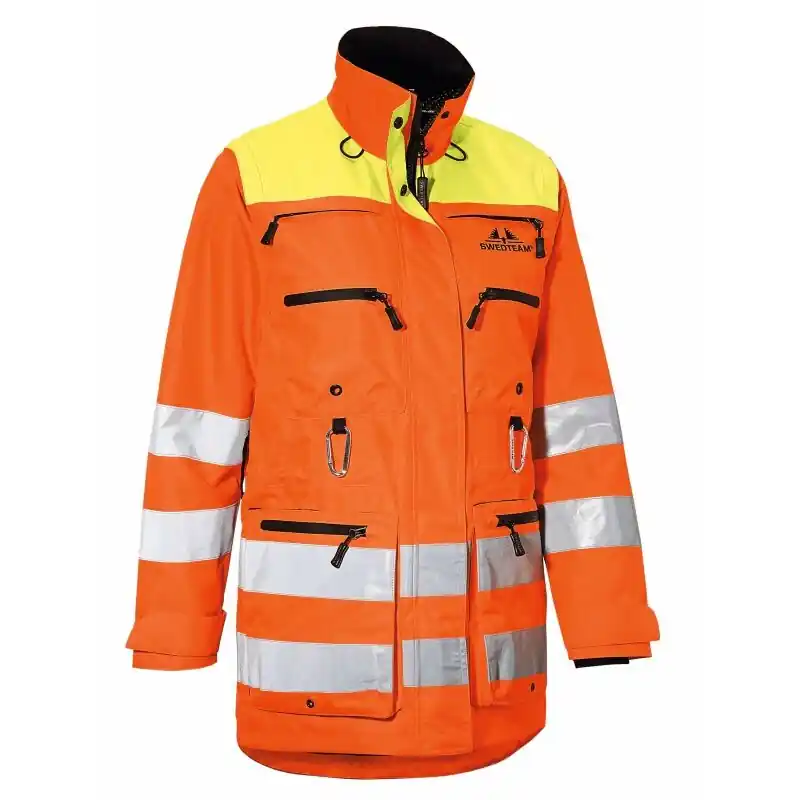 Swedteam Damen Jacke Dog Handler Nicco Orange Neon Preiswert