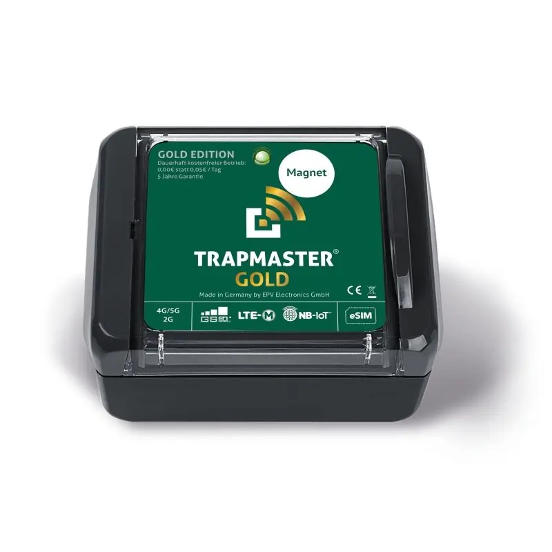 Sichere Zahlung Trapmaster Gold Fallenmelder 4G/5G Version Neo (Magnetabriss v. Gehäuse & Neigungssensor)