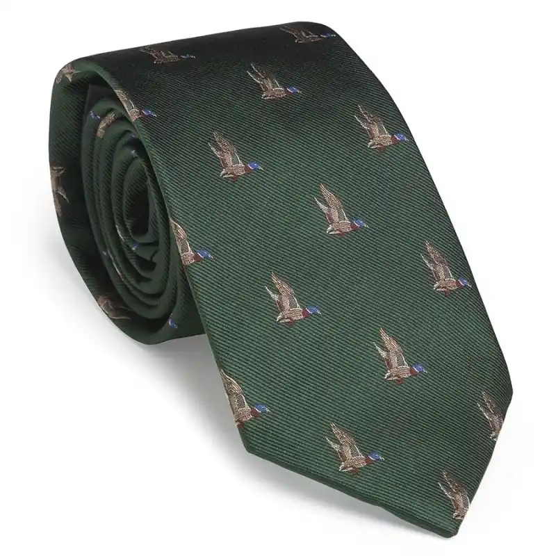 Top-Preis Laksen Unisex Krawatte Ente British Racing Green