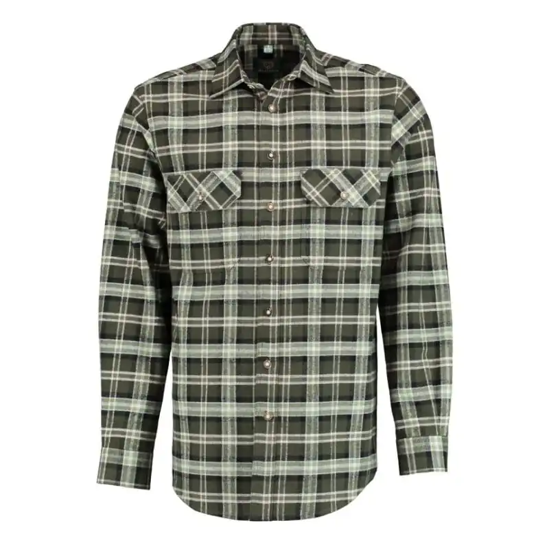 OS Trachten Herren Hemd 1/1-Arm Collin Flanell Neue Kollektion