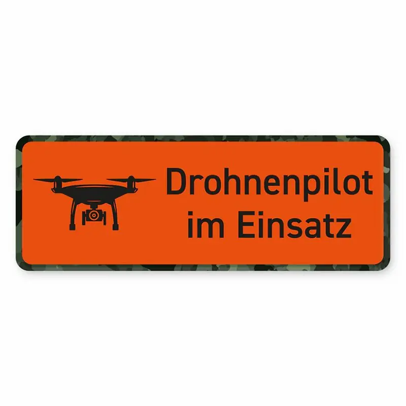 Preisreduziert Wilde Hilde Magnetschild "Drohnenpilot im Einsatz"