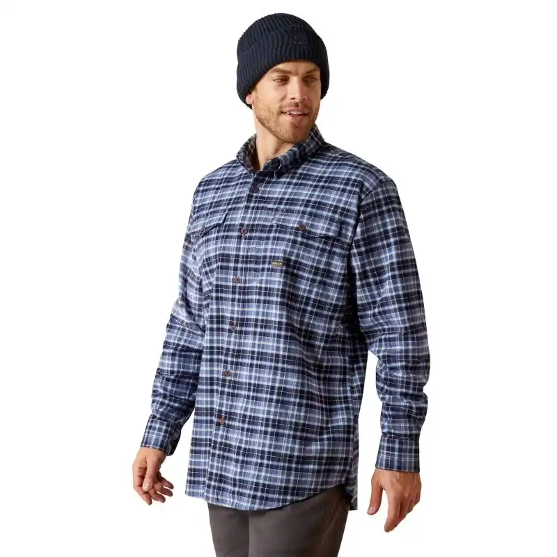 Sonderaktion Ariat Herren Hemd Rebar® Work Flanell DuraStretch