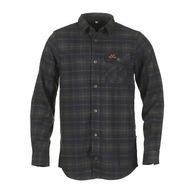 Swedteam Herren Hemd Crest Forest Green Expressversand