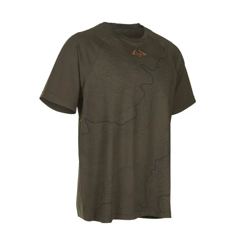 Swedteam Herren T-Shirt Alpha SS RE-ECO Printed Green Begrenztes Angebot