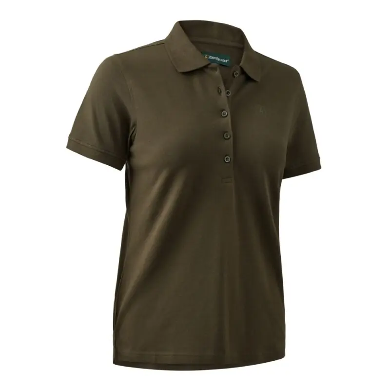 Deerhunter Damen Poloshirt Lady Harriet Deep Green Nur Für Kurze Zeit