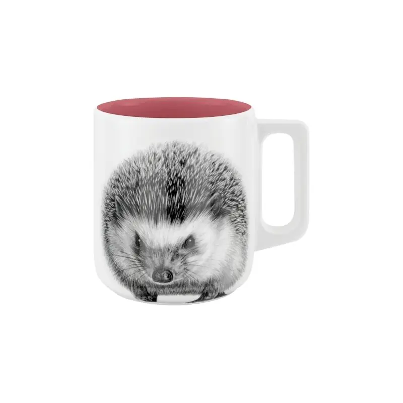 mittelpunkt. Tasse mit Henkel mit Igelmotiv Winterwangen 370ml Wochenendangebot