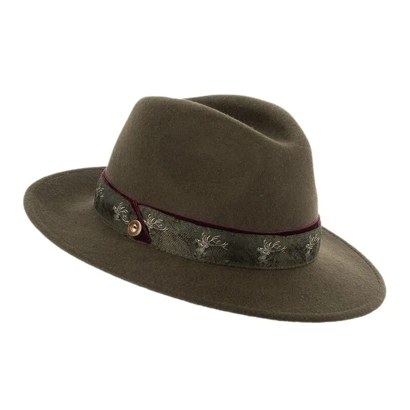 Lodenhut Damen Jagdhut Hirsch Schnäppchen