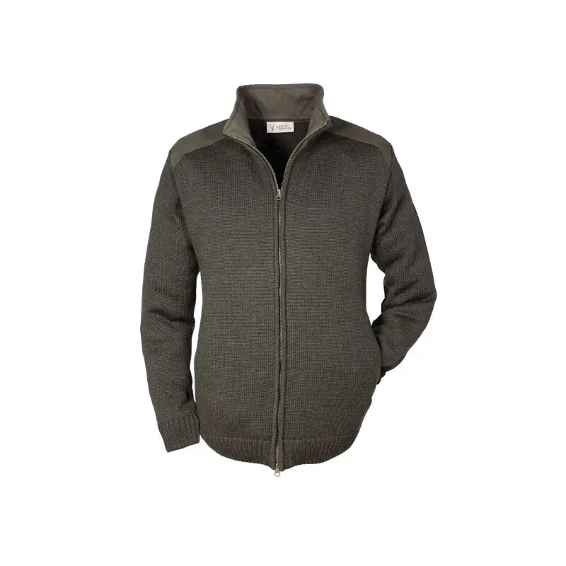 Top-Preis Hubertus Herren Strickjacke mit OS 1200 Besatz