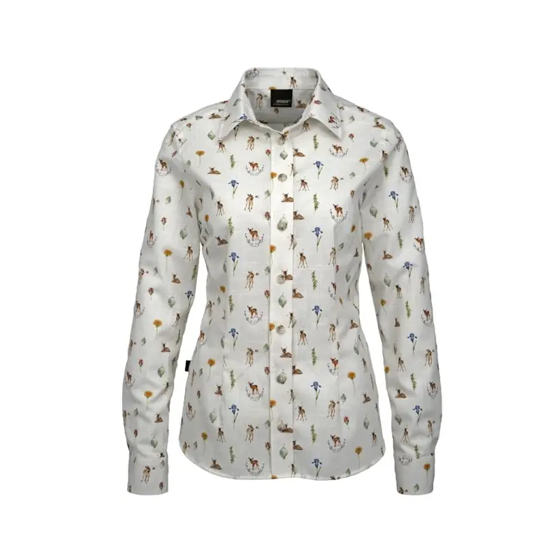 Skogen Damen Bluse Rehkitz 1/1 Arm Markenprodukt