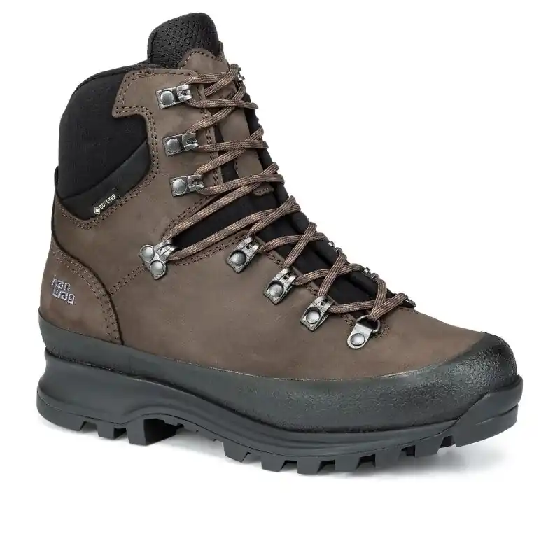 Neu Im Sortiment Han Wag Damen Halbstiefel Nazcat II Wide GTX Mocca/Black
