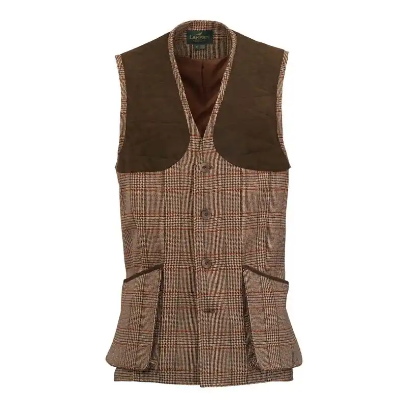 Direktkauf Laksen Herren Schießweste Cavendish Leith Tweed