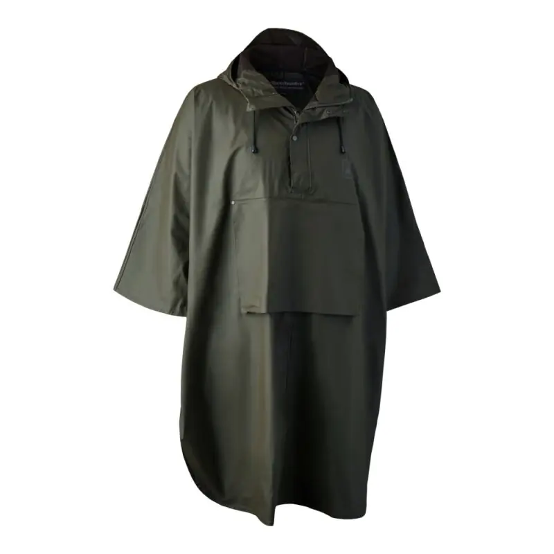 Markenprodukt Deerhunter Herren Regen Poncho Hurricane Art Green