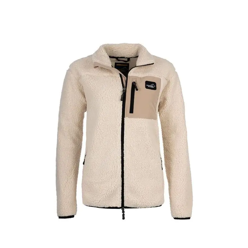 Aktuell Arrak Damen Fleecejacke Sherpa Weiß