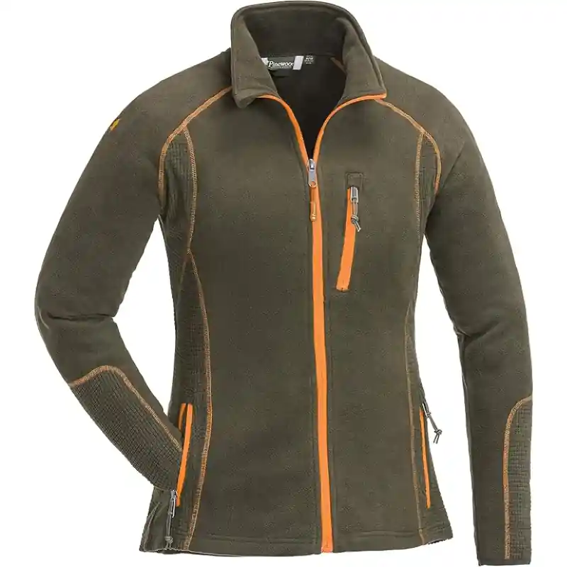 Billig Pinewood Micco Fleece Jacke Dunkel Olivgrün