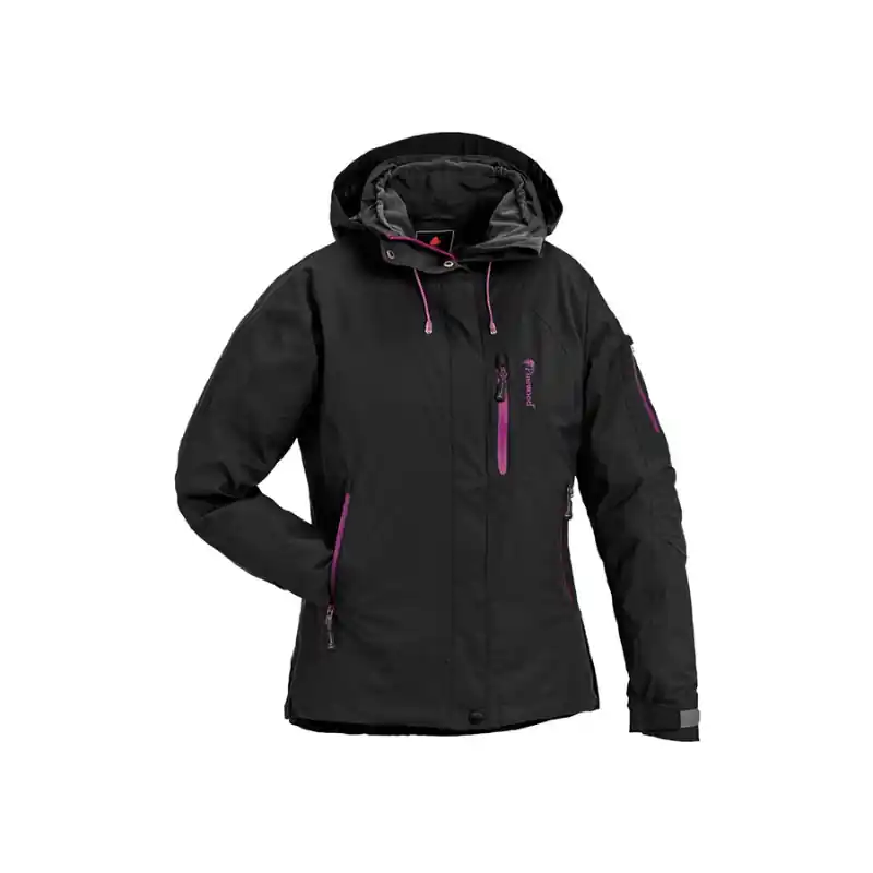 Schneller Versand Pinewood Isaberg Damen Outdoorjacke Farbe Schwarz/Pink