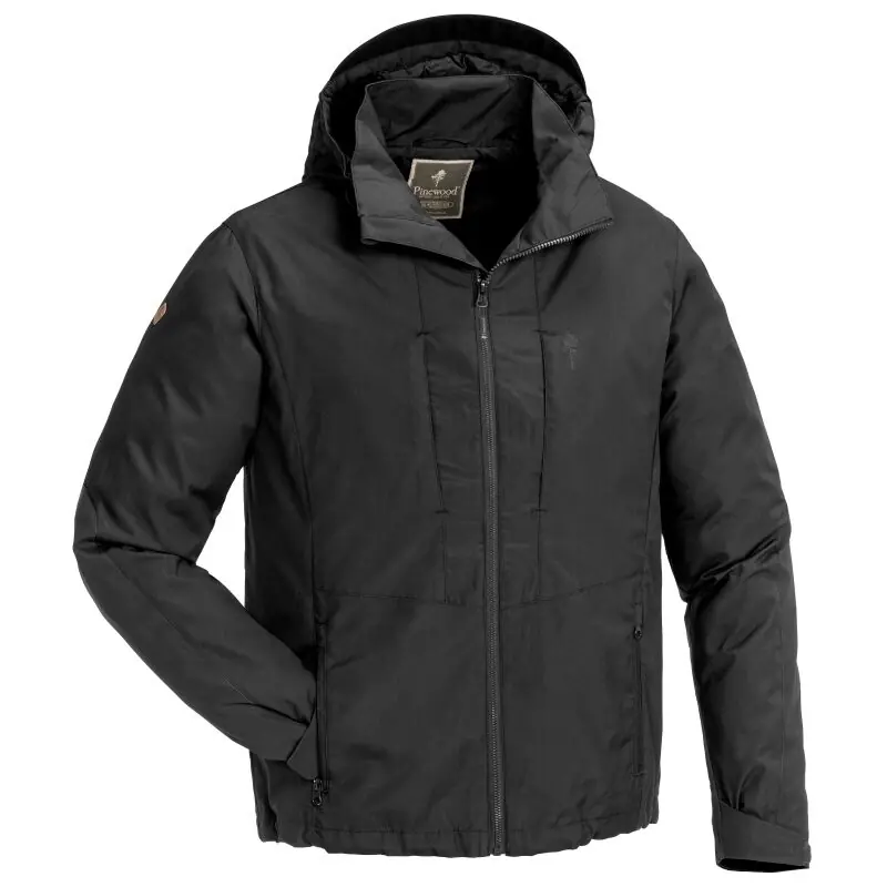 Pinewood Herren Tiveden TC Stretch Jacke Schwarz Geprüft