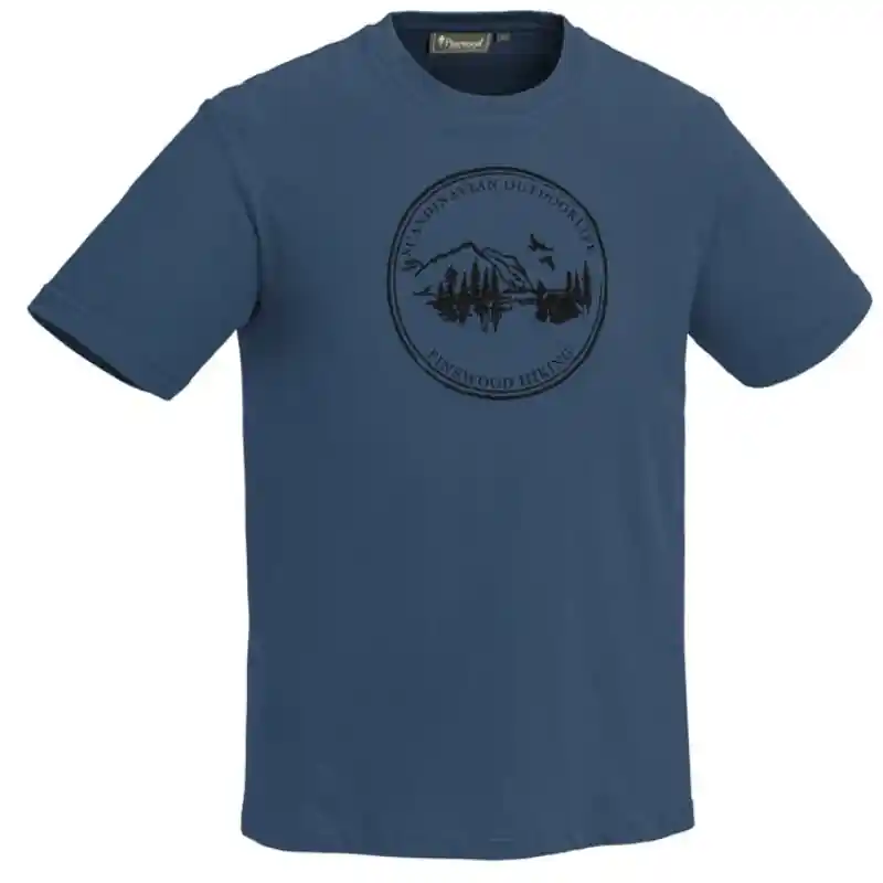 Garantierte Lieferung Pinewood Herren Camp T-Shirt Aqua Blue