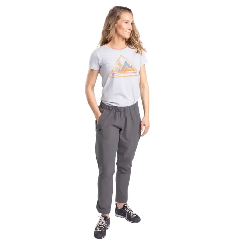 Pinewood Damen Hose Everyday Travel Ancle Ash Grey Sonderangebot