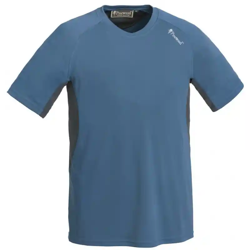 Saisonangebot Pinewood Activ Damen T-Shirt Blau/Grau